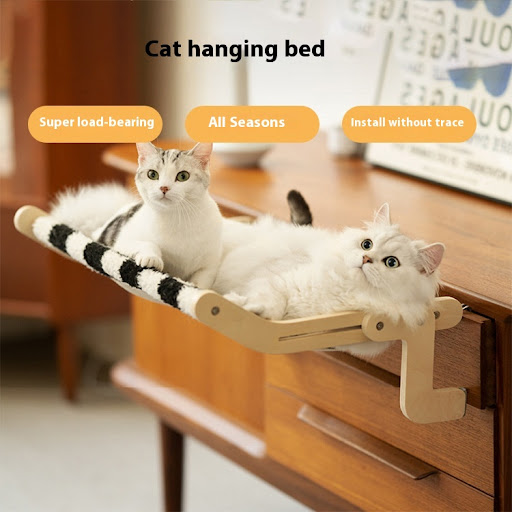 Title 5, Cat Hanging Bed Pet Climbing Frame Provide Your...