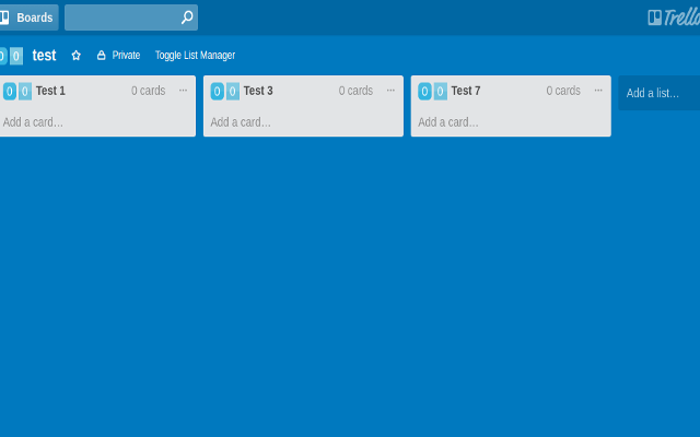 Trello Lists Manager Preview image 3