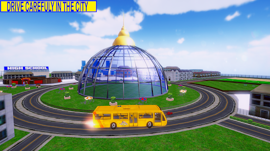 real school bus driving simulator 2019 Screenshot