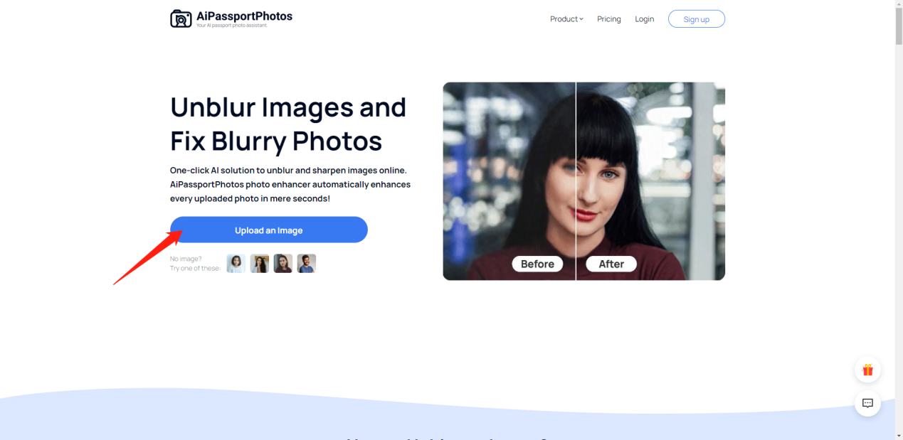 AiPassportPhotos Photo Enhancer