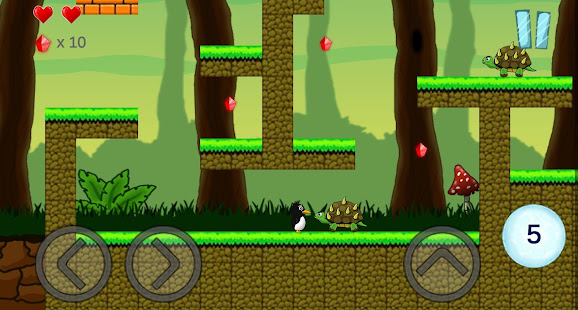 Penguin Rocky: Great Journey 2D - No Ads(圖2)-速報App
