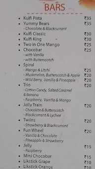 Arun Icecreams menu 4