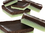 Layered Mint Chocolate Candy. was pinched from <a href="http://granniesgoodies.org/recipes/layered-mint-chocolate-candy.html" target="_blank">granniesgoodies.org.</a>