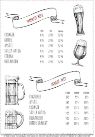 Warehouse Cafe menu 7