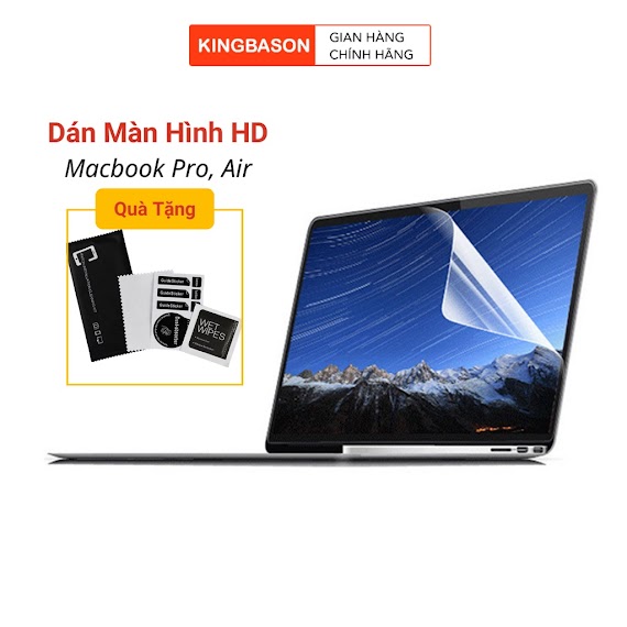 Dán Màn Hình Smtech Hd Dành Cho Mácbook Air Pro M1 M1 13 Inch 14 Inch 15 Inch 16 Inch (Tặng Kèm Giấy Lau)