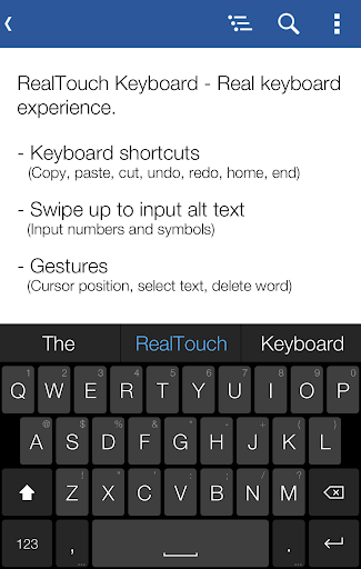 RealTouch Keyboard