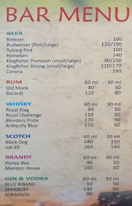 Beach Way Food Court menu 1