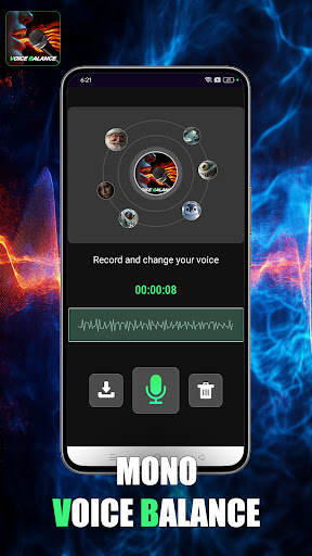 Screenshot Mono -voice balance