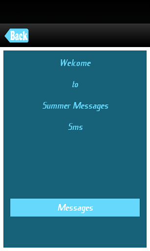 Summer Messages Sms