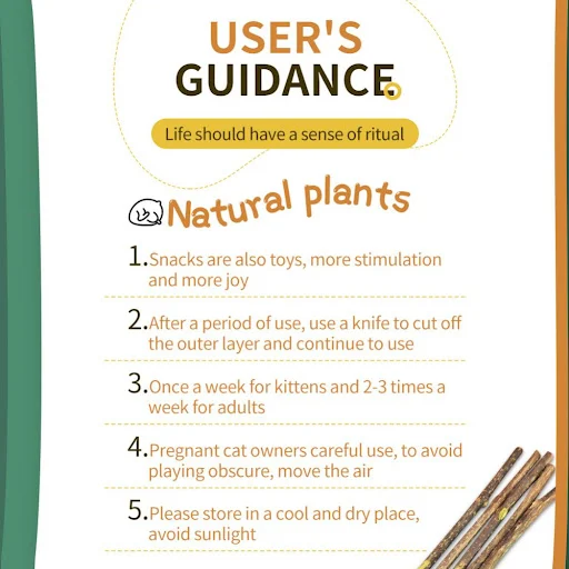 Natural Catnip Pet Cat Molar Toothpaste Stick Pet Cat Kitten Chew Toys Stick Fruit Matatabi Cat Snacks Sticks Pet Cleani