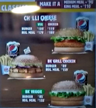 Burger King menu 4