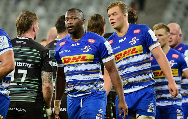 Stormers player Junior Pokomela was on the scoresheet against the Glasgow Warriors in Glasgow, Scotland, January 8 2023. Picture GRANT PITCHER/GALLO IMAGES