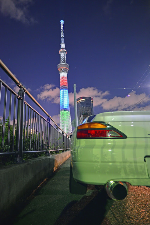 スカイラインのスカイツリー・アンダーLED・豊洲ぐるり公園・夜景・d610に関するカスタム事例の投稿画像4枚目