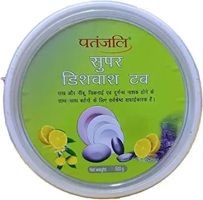 Patanjali Super Dishwash Tub - 500 gm