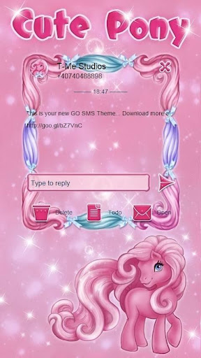 Cute Pony SMS