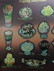 Tirupati Ice World menu 3