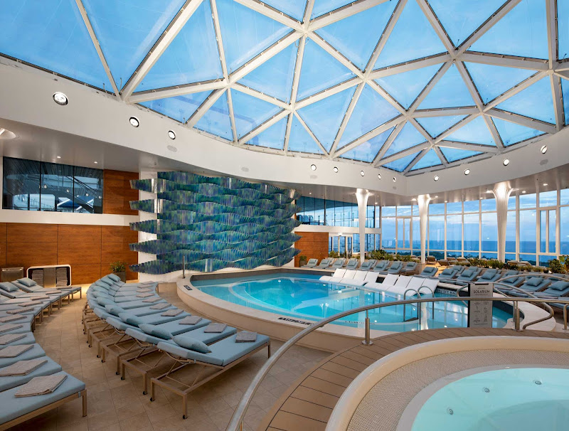  Head to the Solarium aboard Celebrity Edge and melt your cares away. 