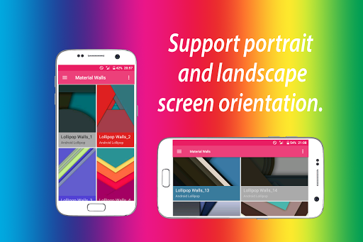 Lollipop Material Wallpapers