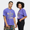 love uniteds trefoil t-shirt (gender neutral) purple / multicolor