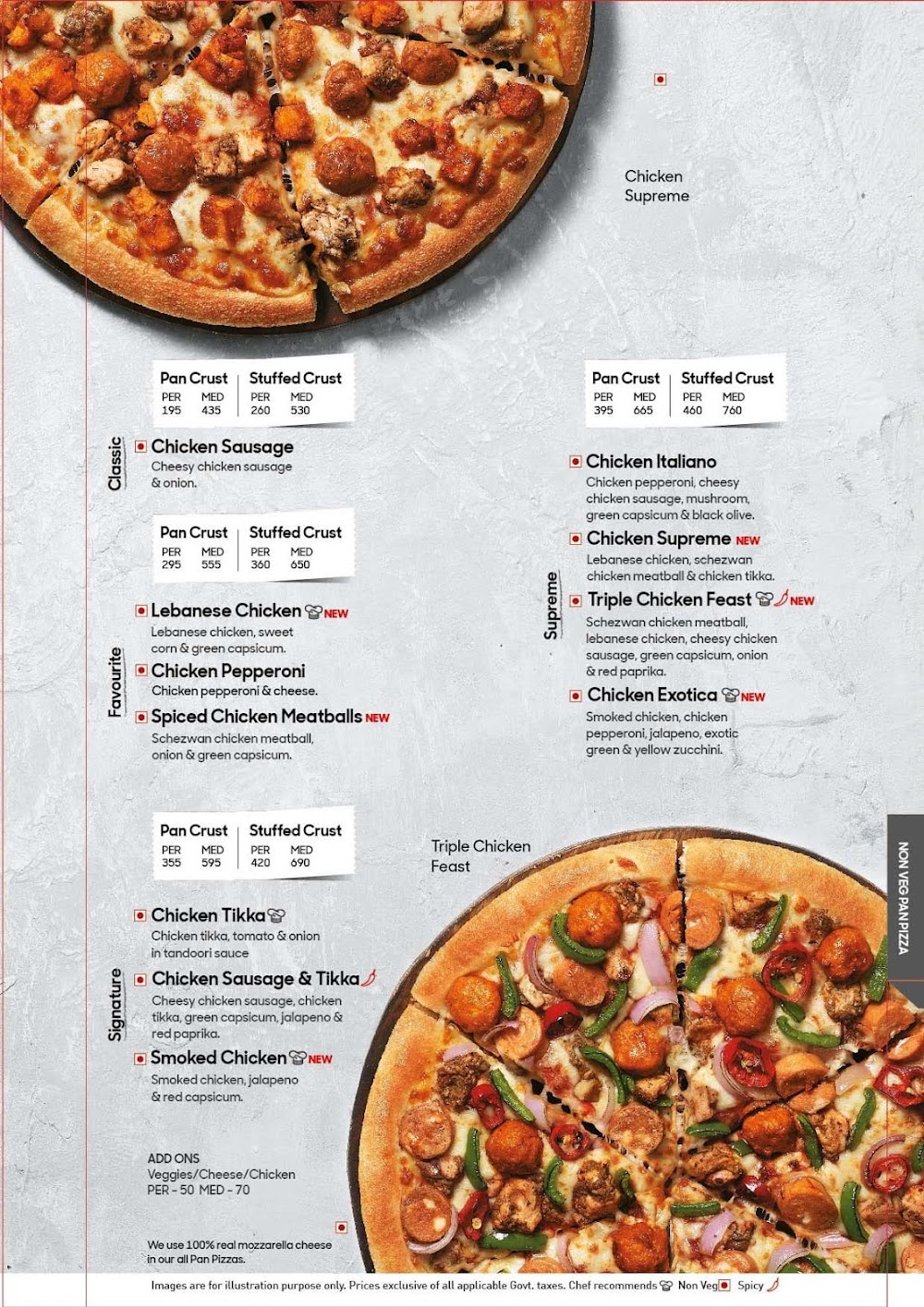 Menu Of Pizza Hut S R Nagar Hyderabad Magicpin