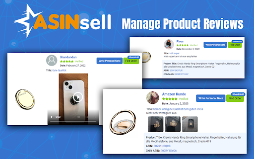 Amazon Review Request Tool ASINsell