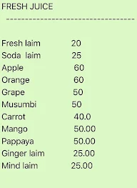 Cochin Food Court menu 5