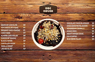 Dbc House menu 1