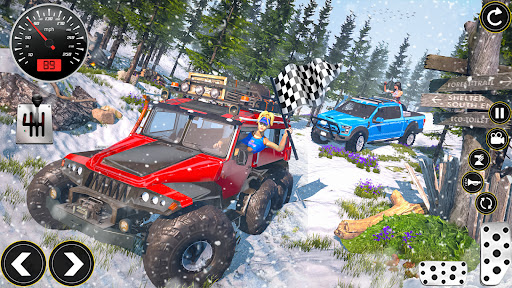 Screenshot Offroad SUV Driving-Jeep Games