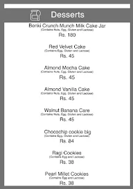 Benki Coffee menu 4