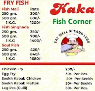 Kaka Fish Corner menu 1