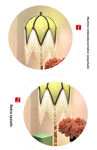 Title 8, Francuska Retro Tassel Tassel Nordic Bed Atmosf...