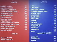 New Lassi Park menu 5