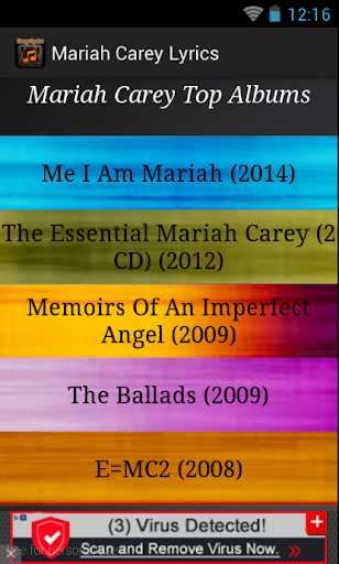 Mariah Carey Albums