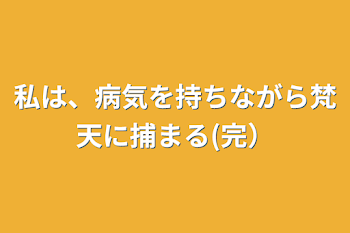 私は、病気を持ちながら梵天に捕まる(完）