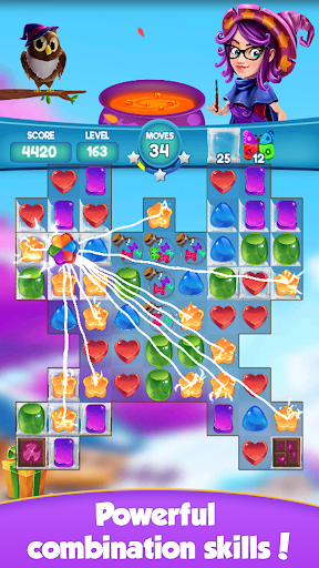 Screenshot Jelly Witch: Match 3 Pop Candy