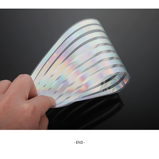 Title 4, Waterproof Laser Reflective Sticker for Car Mot...