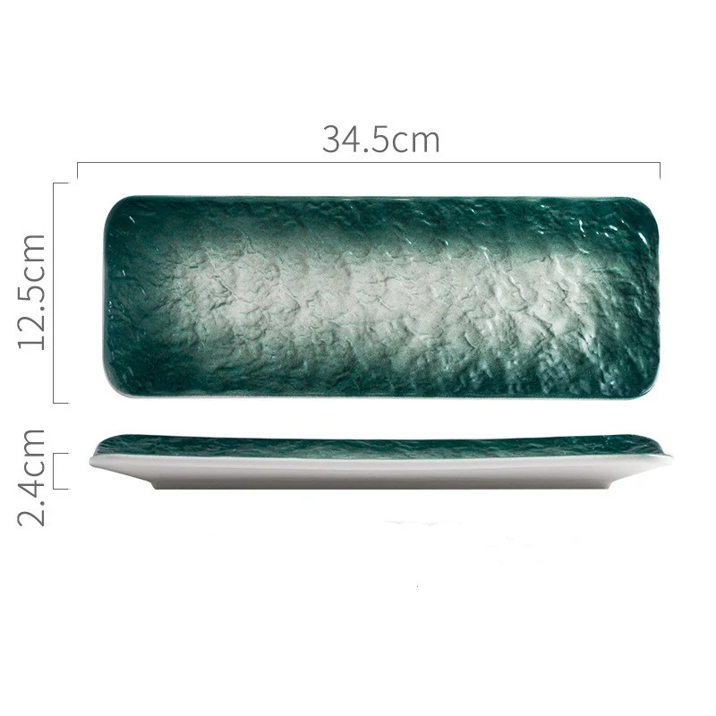 Title 12, Plato rectangular creativo japonés para sushi, ...