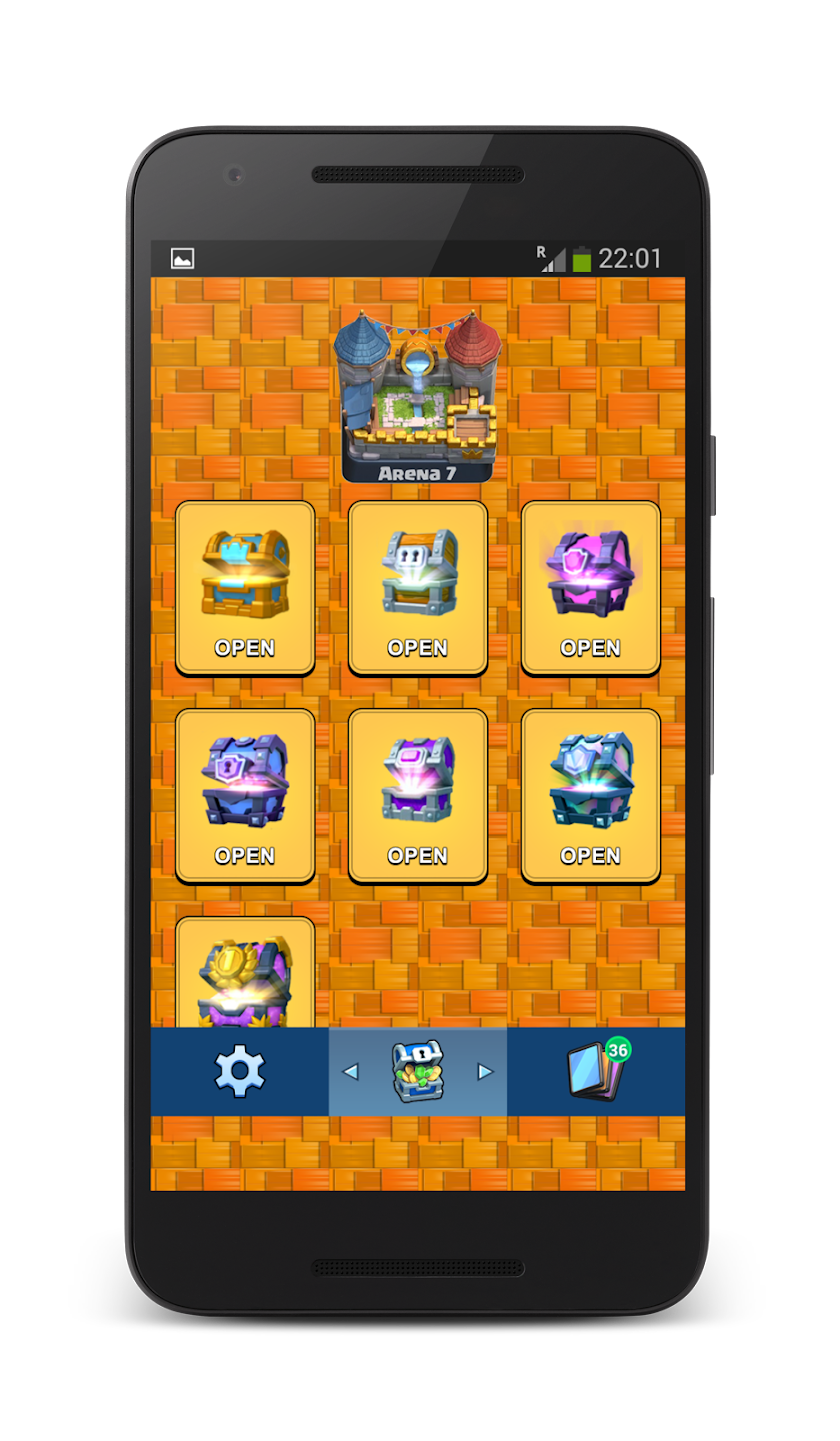 Chest Simulator CR Free 2017 Screen 2