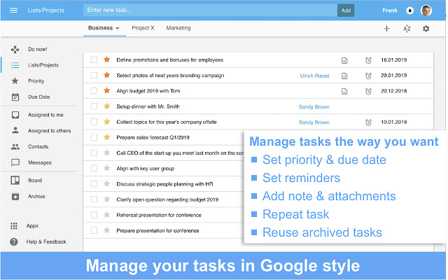 Organiseme - To-Do lists & Kanban boards chrome extension