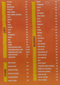 Falahaar menu 3