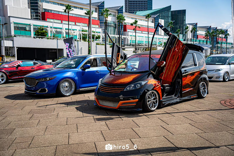 フリードのファンキーカスタムカーショー・ドロップギャング・奈良県民の集い・NARAC・Funky Customcar  Showに関するカスタム事例の投稿画像2枚目