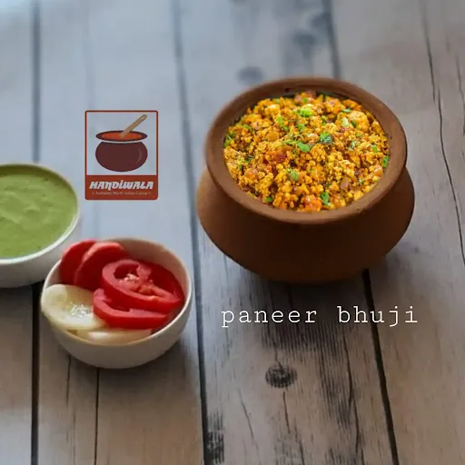 Paneer Bhuji Ki Handi