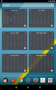 Month Calendar Widget screenshot