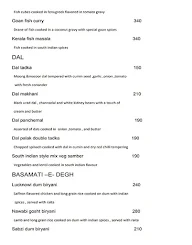 Urban Spice menu 7