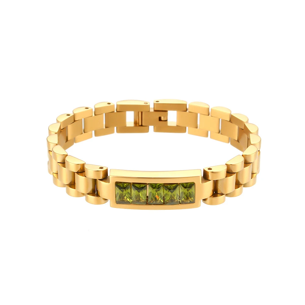 Title 1, Mode titanium stalen armband sieraad voor dames...