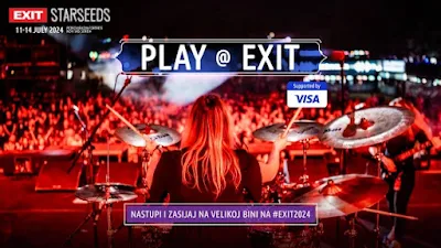 Prijavi se na Play @ EXIT konkurs i zasviraj na EXIT festivalu!