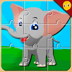 Cover Image of Download Kids Animals Jigsaw puzzle : Little Bee 1.0.7 APK