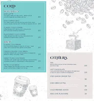 Coffee First menu 2