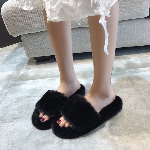 Title 3, Womens slippers flat bottom round head. Comfor...