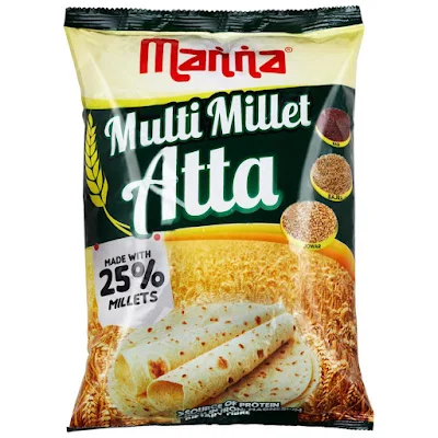 Manna Multi Millet Atta - 1 kg